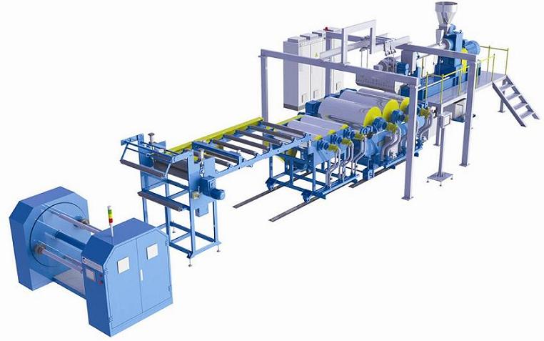 EVA太陽能電池膠膜生產(chǎn)線