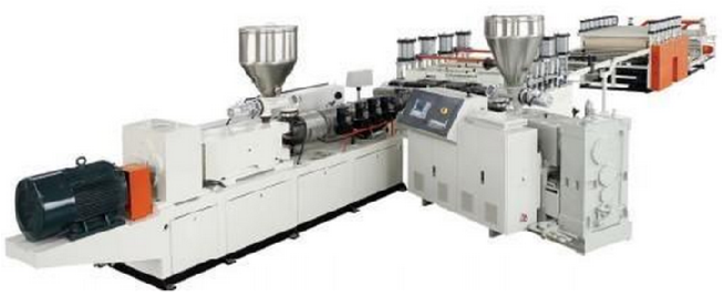 WPC/PVC結(jié)皮、自由發(fā)泡板生產(chǎn)線